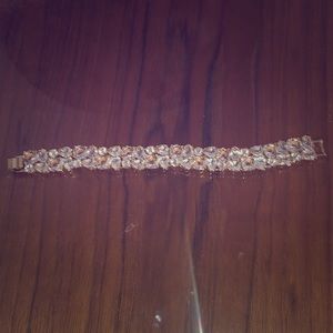 Imitation diamond bracelet